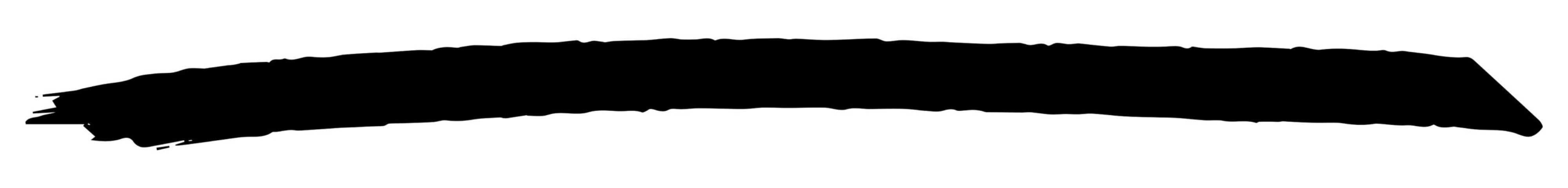 black brush stroke on white background for wallpaper design and decoration design